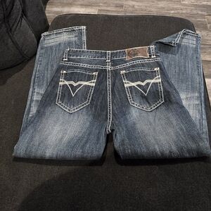 Stylish Bootcut Jeans in Blue